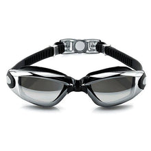 Load image into Gallery viewer, JULI Professional Swimming Goggles swim glasses with earplug Nose clip Electroplate Waterproof Silicone очки для плавани 2004