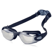 Load image into Gallery viewer, JULI Professional Swimming Goggles swim glasses with earplug Nose clip Electroplate Waterproof Silicone очки для плавани 2004