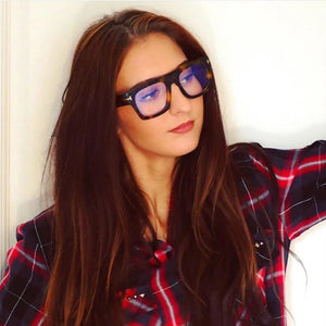 JackJad  Fashion Square FAUSTO Style Anti Blue Ray UV400 Glasses Frames Vintage Men Women Computer Optical Glasses Eyewear