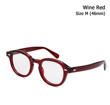Load image into Gallery viewer, JackJad   Acetate Frame Johnny Depp Lemtosh Style Eyewear Frame Vintage Round Brand Design Eyeglasses Oculos De Grau