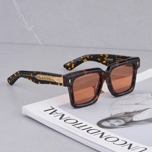 Load image into Gallery viewer, Jacques Marie Sunglasses Kaine Vintage Square Acetate Sunglass Sun Glasses for Men Zonnebril Voor Mannen Glasses Men Sunglasses