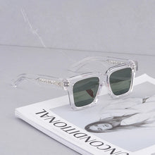 Load image into Gallery viewer, Jacques Marie Sunglasses Kaine Vintage Square Acetate Sunglass Sun Glasses for Men Zonnebril Voor Mannen Glasses Men Sunglasses