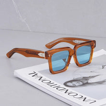 Load image into Gallery viewer, Jacques Marie Sunglasses Kaine Vintage Square Acetate Sunglass Sun Glasses for Men Zonnebril Voor Mannen Glasses Men Sunglasses