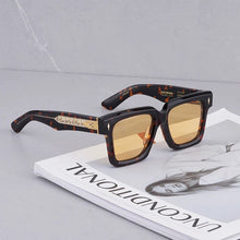 Load image into Gallery viewer, Jacques Marie Sunglasses Kaine Vintage Square Acetate Sunglass Sun Glasses for Men Zonnebril Voor Mannen Glasses Men Sunglasses