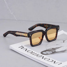 Load image into Gallery viewer, Jacques Marie Sunglasses Kaine Vintage Square Acetate Sunglass Sun Glasses for Men Zonnebril Voor Mannen Glasses Men Sunglasses