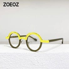 Load image into Gallery viewer, James Tart 470Personality round Myopia glasses frame Eye Glasses Frames for Men Spectacle Frames Women prescription glasses 42mm