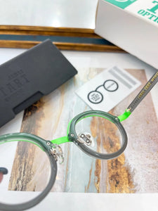 James Tart 470Personality round Myopia glasses frame Eye Glasses Frames for Men Spectacle Frames Women prescription glasses 42mm