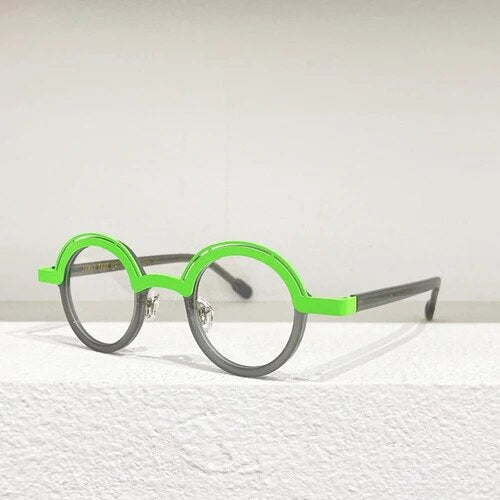 James Tart 470Personality round Myopia glasses frame Eye Glasses Frames for Men Spectacle Frames Women prescription glasses 42mm