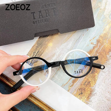 James Tart Personalized 202 Special-Shaped Frame Retro round  myopia glasses women  acetate glasses frame men glasses optical