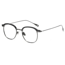 Load image into Gallery viewer, Japan Brand Designer Blanks Vintage Oval Eyebrow Style Titanium Frame Glasses Women Fashion Optical Prescription Lens Eyeglasses