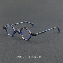 Load image into Gallery viewer, Japan Brand High-end Retro Style Men Small Round Acetate Frame Eyeglasses Women Myopia Circular Optical Glasses For Prescription