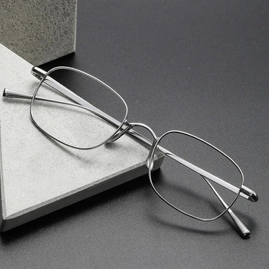Japan Brand Vintage Optics Eyeglass Frames For Women Titanium Full Rim Square Prescription Myopia Glasses Frame Men
