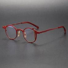 Load image into Gallery viewer, Japan Luxury Brand Designer Men Retro Round Titanium Frame Eyeglasses Women Fashion Irregular Unique Small Circle Lenses Glasses