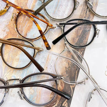 Carica l&#39;immagine nel visualizzatore di Gallery, Japanese 7285 Pure Titanium Frame Glasses Men Optical Prescription Eyeglasses Round Women Designer Myopia Eyewear Handmade