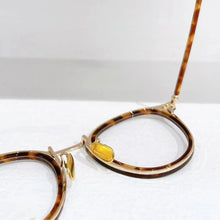 Carica l&#39;immagine nel visualizzatore di Gallery, Japanese 7285 Pure Titanium Frame Glasses Men Optical Prescription Eyeglasses Round Women Designer Myopia Eyewear Handmade