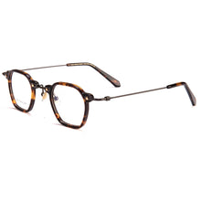 Carica l&#39;immagine nel visualizzatore di Gallery, Montature per occhiali da vista poligonali in acetato giapponese Montature da uomo Retro Designer Occhiali di marca fatti a mano da donna Occhiali da vista miopia