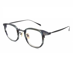 Japanese Brand Titanium Acetate Glasses Frame Men Women Square Ultralight Eyewear Prescription Eyeglasses Blue Light Optical Len