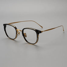 Carica l&#39;immagine nel visualizzatore di Gallery, Japanese Brand Titanium Acetate Glasses Frame Men Women Square Ultralight Eyewear Prescription Eyeglasses Blue Light Optical Len