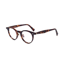 Load image into Gallery viewer, Japanese Celluloid CF-9021 Hand-made Aectate Retro Round Glasses Frame Men Women Myopic Reading Optical Prescription Eyeglasses