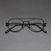Load image into Gallery viewer, Japanese Design Pilot Titanium Oval Glasses Frame Men Optical Eyeglasses Women Myopia Reading Prescription Eyewear Spectacles