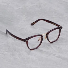 Load image into Gallery viewer, Japanese Glasses Frame Vintage Square Acetate Frame Eyeglasses Optical Glasses Designer Glasses Prescription Glasses Women YVES