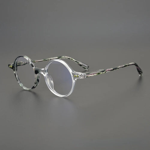 Japanese Hand-made Personalized Round Sunglasses Frames Retro Acetate Top-quality Glasses for Men  Eyeglasses