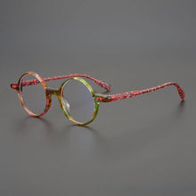 Load image into Gallery viewer, Japanese Hand-made Personalized Round Sunglasses Frames Retro Acetate Top-quality Glasses for Men  Eyeglasses