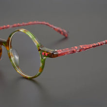 Load image into Gallery viewer, Japanese Hand-made Personalized Round Sunglasses Frames Retro Acetate Top-quality Glasses for Men  Eyeglasses