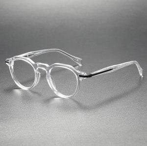 Japanese Handmade Acetate Eyeglasses Frame Vintage Men Optical Eyewear Prescription Retro Glasses Women Spectacle