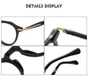 Japanese Handmade Acetate Eyeglasses Frame Vintage Men Optical Eyewear Prescription Retro Glasses Women Spectacle