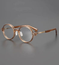 Load image into Gallery viewer, Japanese Handmade Acetate Eyeglasses Round Frame Vintage Men Optical Eyewear Top Quality Prescription Glasses Women Spectacle
