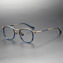 Carica l&#39;immagine nel visualizzatore di Gallery, Japanese Handmade Glasses Frame Men Retro Oval Titanium Acetate Eyeglasses Women Round Trend Eyewear Spectacles Accessory M3118