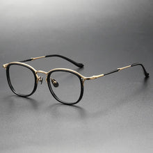 Carica l&#39;immagine nel visualizzatore di Gallery, Japanese Handmade Glasses Frame Men Retro Oval Titanium Acetate Eyeglasses Women Round Trend Eyewear Spectacles Accessory M3118
