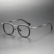Carica l&#39;immagine nel visualizzatore di Gallery, Japanese Handmade Glasses Frame Men Retro Oval Titanium Acetate Eyeglasses Women Round Trend Eyewear Spectacles Accessory M3118
