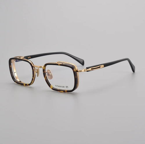 Japanese Handmade Pure Titanium Eyeglasses Frame Vintage Men Optical Eyewear   Prescription Glasses Women Spectacle