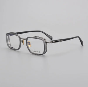 Japanese Handmade Pure Titanium Eyeglasses Frame Vintage Men Optical Eyewear   Prescription Glasses Women Spectacle