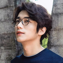 Load image into Gallery viewer, Japanese Handmade Pure Titanium Glasses Frame KMN113 Retro Oval Round Men Eyeglasses Women Myopia Reading Eyewear Frames Oculos