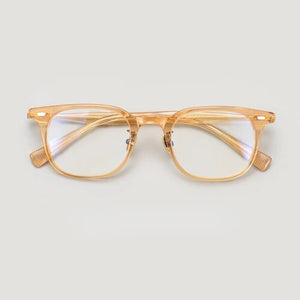 Occhiali da vista in acetato retrò fatti a mano giapponesi Montatura per miopia Occhiali da vista da donna Montature per occhiali da uomo in vetro da donna