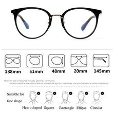 Carica l&#39;immagine nel visualizzatore di Gallery, Japanese Handmade Round Acetate Glasses Frame Men Ultra-light Vintage Oval Eyeglasses Frames Women Spectacles Eyewear GAFAS