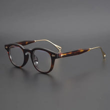 Load image into Gallery viewer, Japanese Handmade Titanium Acetate Glasses Frame Men Vintage Prescription Eyeglasses Women Transparent Optical Eyewear Spectacle