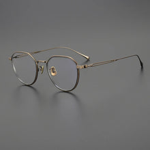 Carica l&#39;immagine nel visualizzatore di Gallery, Japanese Handmade Titanium Eyeglasses Frame Men Oval Round Optical Prescription Glasses Frames Women Myopia Spectacles Eyewear