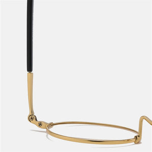 Occhiali da vista rotondi di marca giapponese Uomo Donna Occhiali da vista ottici di piccole dimensioni Montatura per occhiali KMN103 Occhiali da lettura ovali