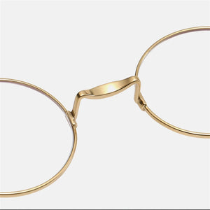 Occhiali da vista rotondi di marca giapponese Uomo Donna Occhiali da vista ottici di piccole dimensioni Montatura per occhiali KMN103 Occhiali da lettura ovali