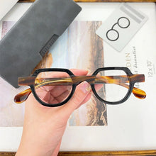 Load image into Gallery viewer, Japanese Oval Acetate Original Glasses Frames Men Myopia Classical Handmade Eyeglasses Women Prescription Eyewear