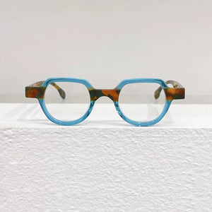 Japanese Oval Acetate Original Glasses Frames Men Myopia Classical Handmade Eyeglasses Women Prescription Eyewear