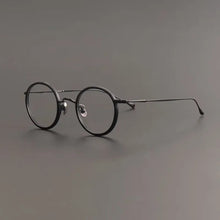 Load image into Gallery viewer, Japanese Retro Round Handmade Pure Titanium Glasses Frame Men Vintage Super Light Eyeglasses Women Myopia Oculos De Grau KMN139