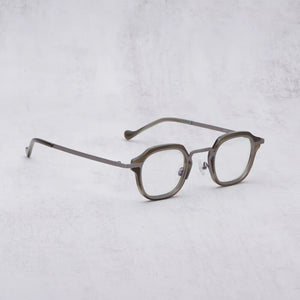 Occhiali da vista poligonali rotondi in acetato originale stile giapponese montatura da uomo classica fatta a mano con protezione UV occhiali da vista da donnaM7