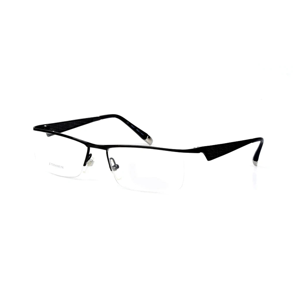 Japanese Style Titanium  Eyeglasses Half-Rim Myopia Glasses Frame Ultralight Men's Reading Prescription  Computer Gafas 11750