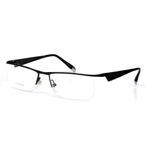Japanese Style Titanium  Eyeglasses Half-Rim Myopia Glasses Frame Ultralight Men's Reading Prescription  Computer Gafas 11750