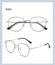 Load image into Gallery viewer, Japanese Titanium Alloy Glasses Frames Men Designer Polygonal Retro Eyeglasses Frames Myopia Ip Electroplated Titanium Frames